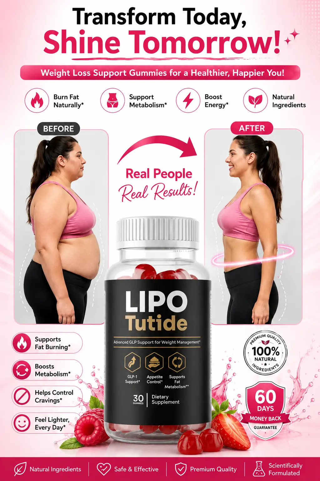 LipoTutide Healthy Weight Management Supplement